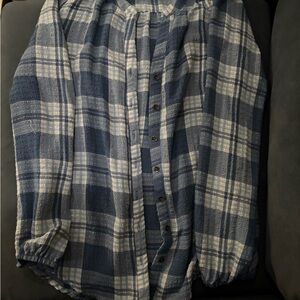 Mason & Belles M button down flannel